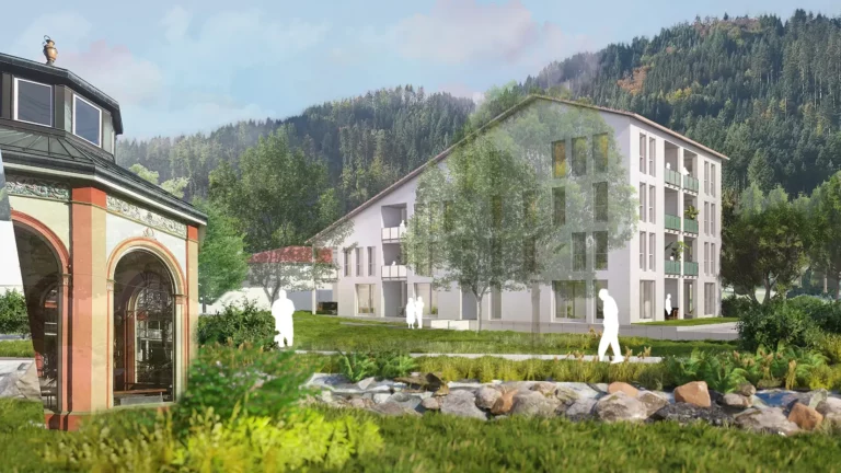 Visualisierung Seniorenwohnanlage Bad Peterstal