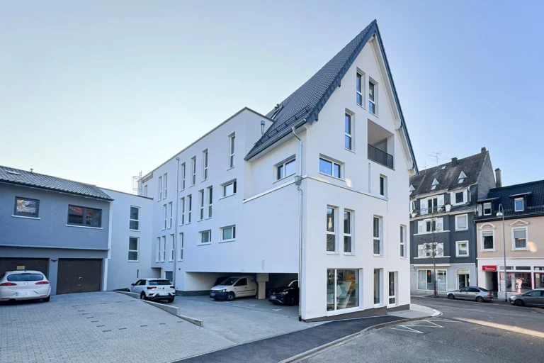 Rückansicht des Gebäudes in Baden-Baden