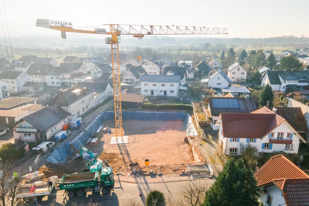 Kran in Elgersweier Offenburg