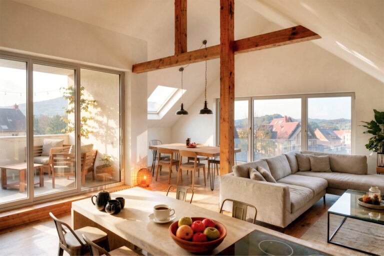 Moderne Wohnung im modernisierten Bestandsgebäude