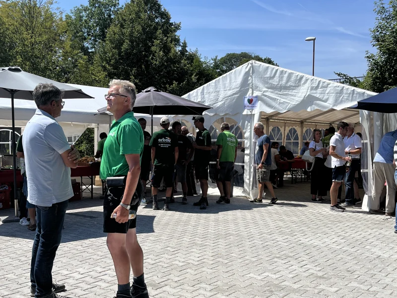 orbau Mitarbeiterfest 2022 - gemeinsames Grillen