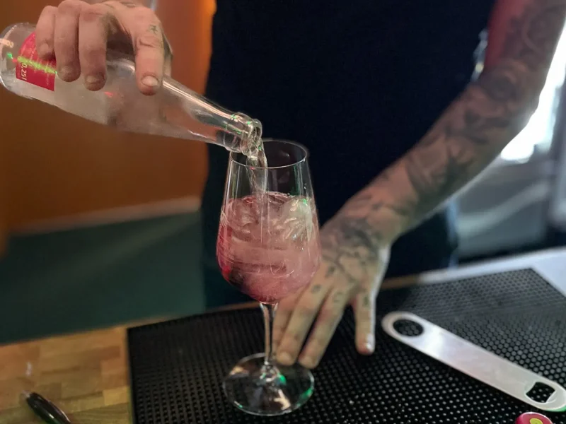 Cocktail im Schwarzwaldhotel Gengenbach - orbau Weihnachtsfeier
