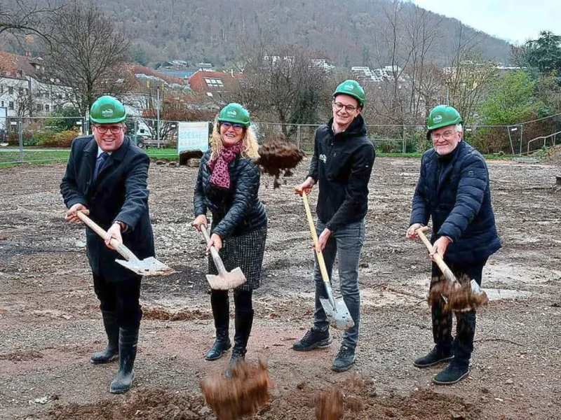 Spatenstich in Seniorenwohnanlage Grenzach-Wyhlen