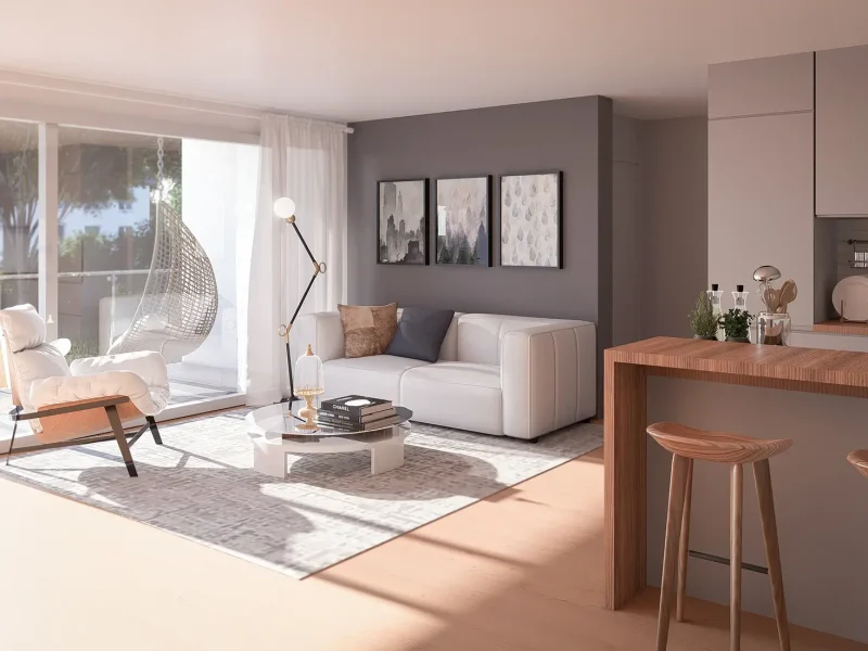 Visualisierung Wohnung Erdgeschoss - Rheinau Freistett