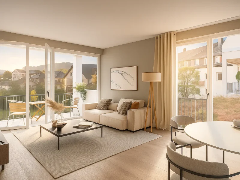 Visualisierung der Wohnung 09