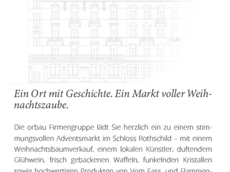 Weihnachtsmarkt Nordrach Rothschild