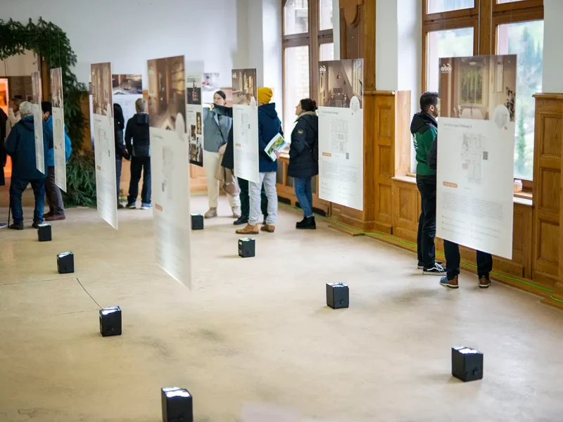 Wohnungsausstellung im Schloss Rothschild