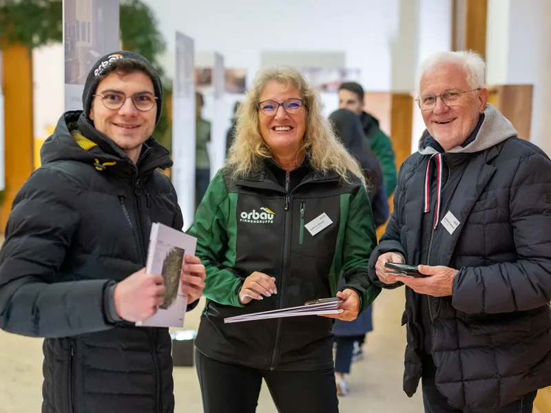 orbau Team beim Tag es offenen Schlosses