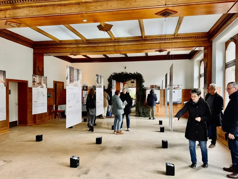 Ausstellung der 22 Wohnungen