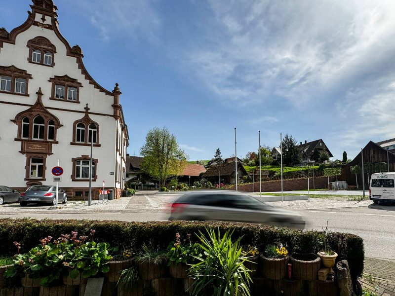 Rathausplatz in Oberharmersbach