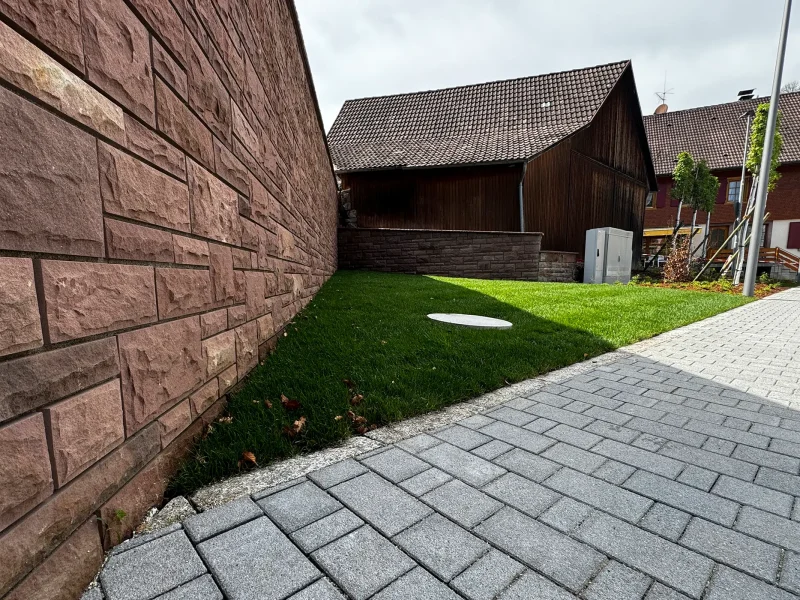 Sandstein Verblendmauerwerk