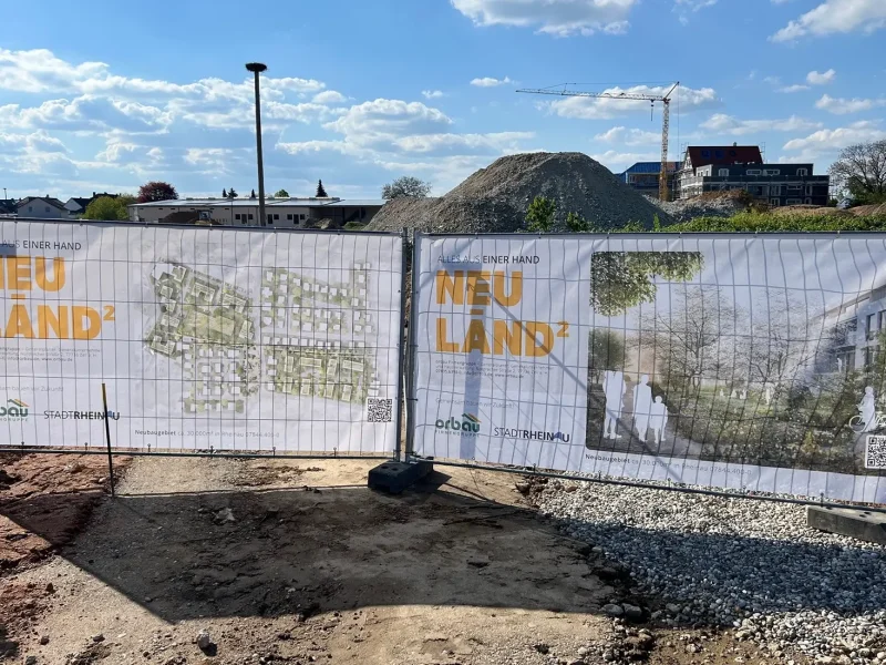 Spatenstich für das Rheinau Neuländ II