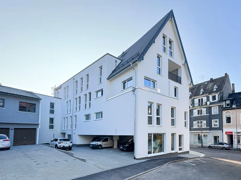 Rückansicht des Gebäudes in Baden-Baden