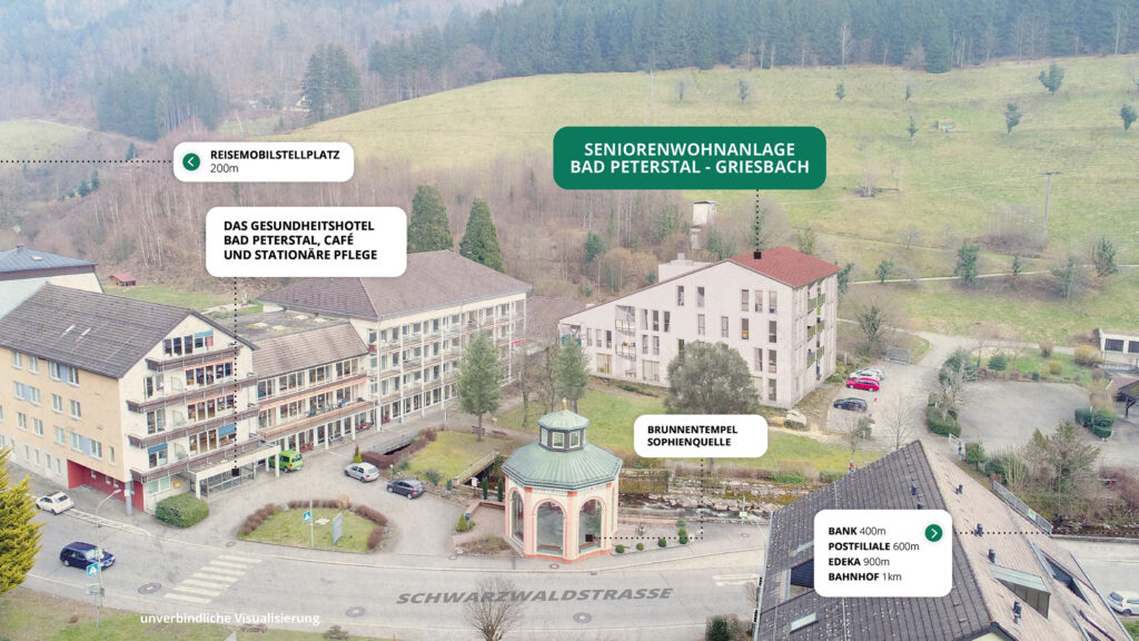 Lageplan Bad Peterstal