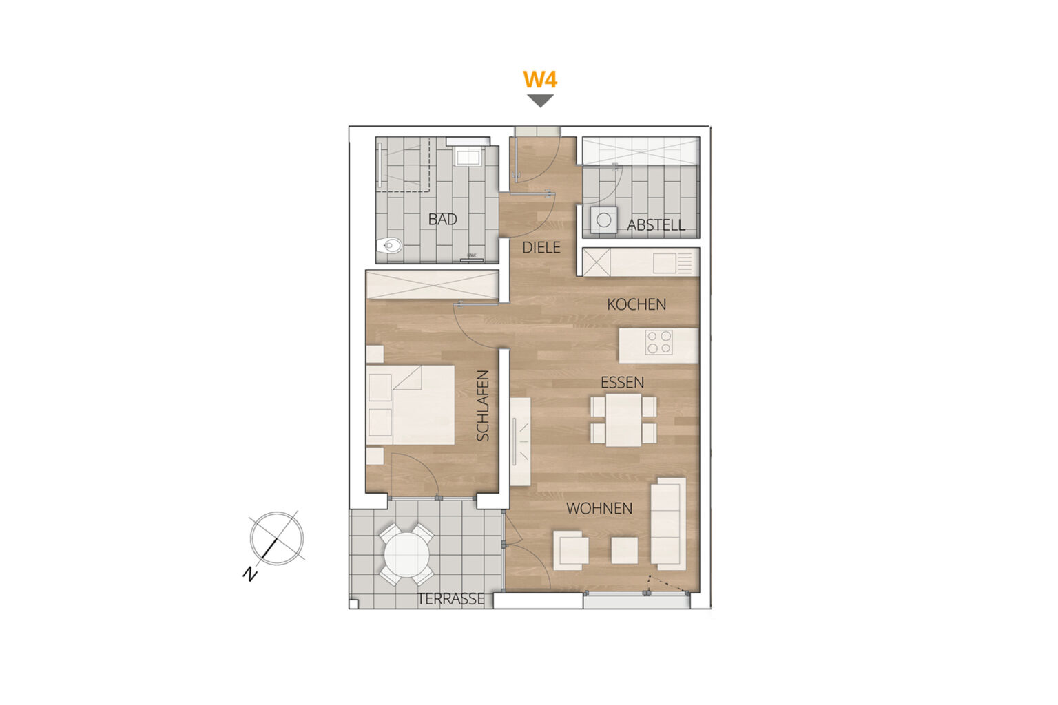 Grundriss Wohnung 04