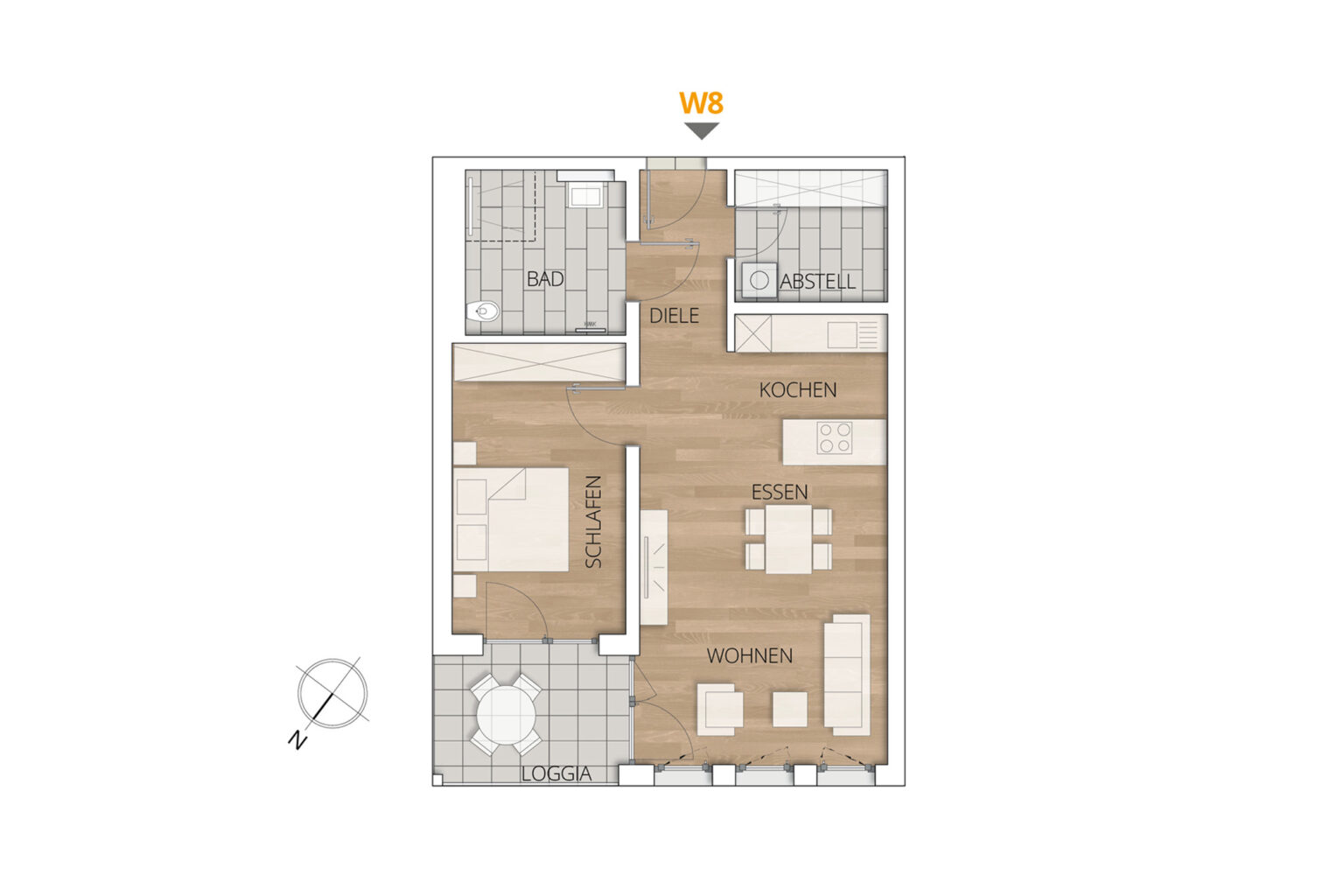 Grundriss Wohnung 08
