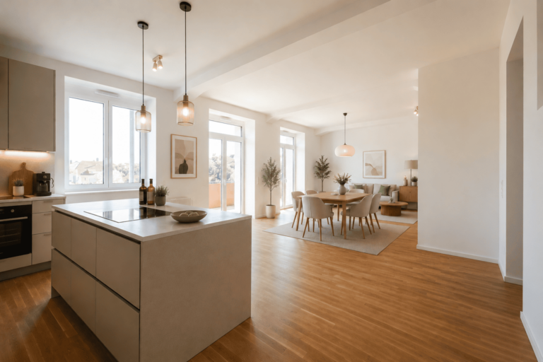 Unverbindliche Darstellung des Wohnraums_website