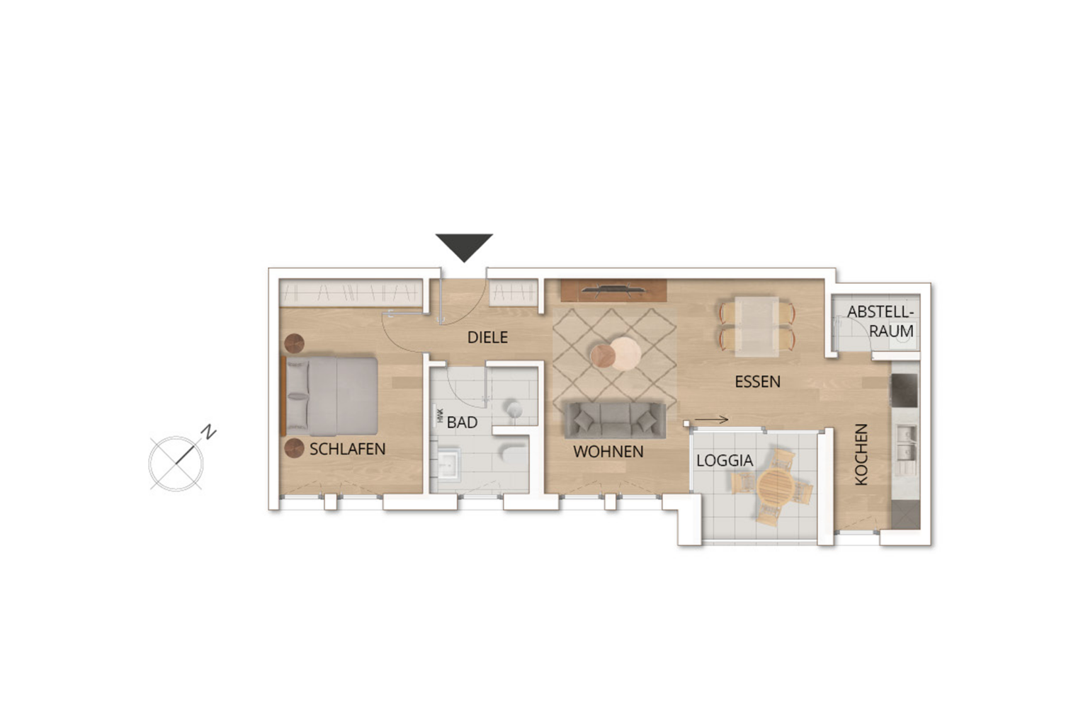 Grundriss Wohnung 07